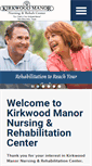 Mobile Screenshot of kirkwoodmanor.net